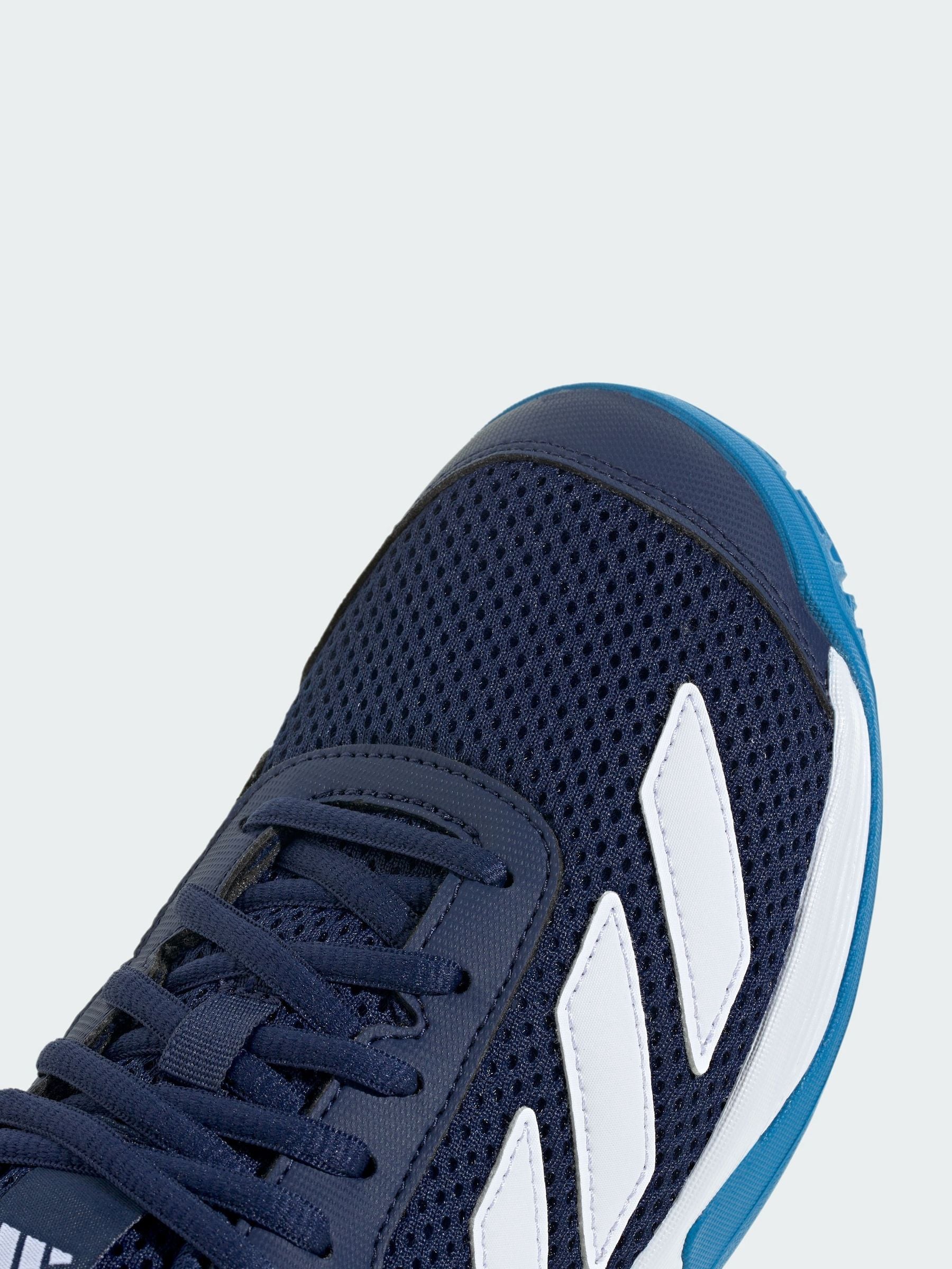 adidas Blue Courtflash Tennis Shoes image 3