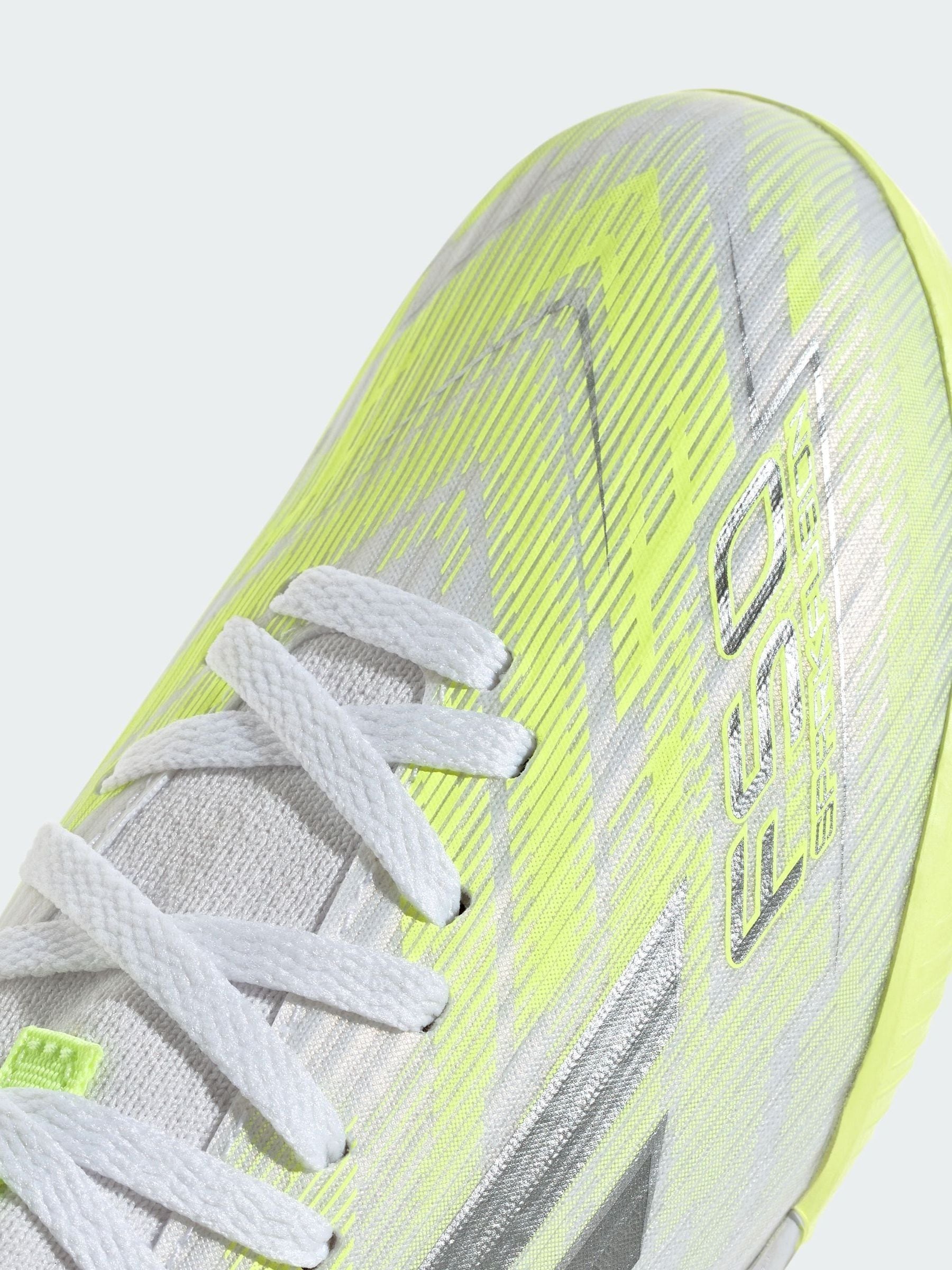 adidas White F50 Sparkfusion League Mid Cut Turf Football Shoes image 3
