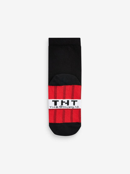 Dsiney Kidz - Minecraft Black Cotton Rich Socks 5 Pack image 4