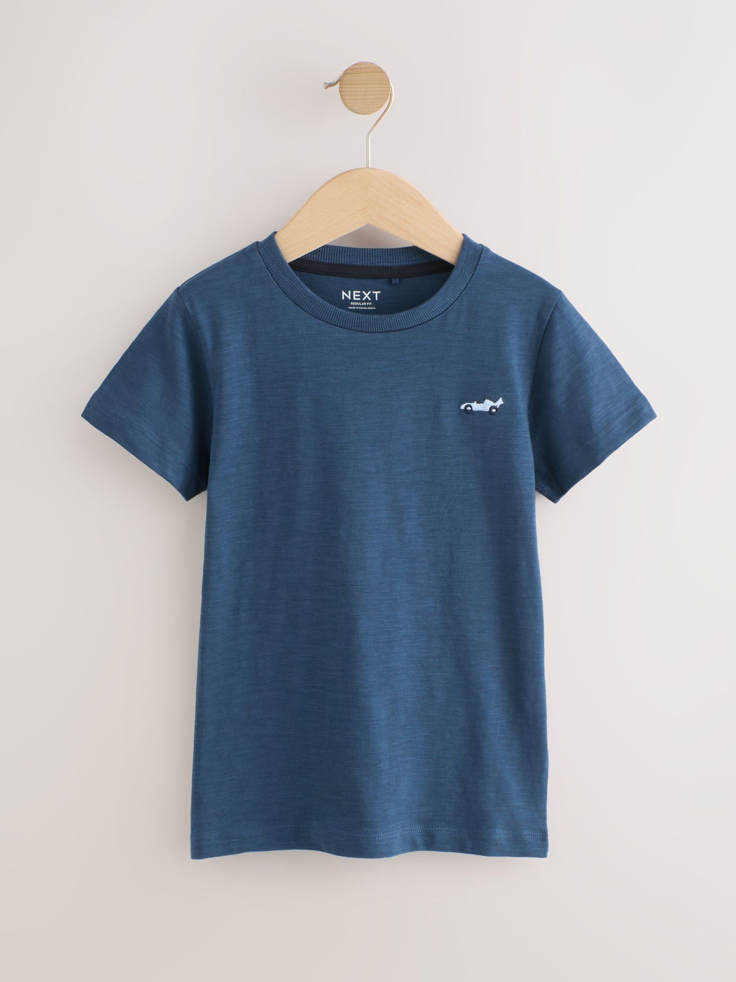 Blue Regular Fit Short Sleeve T-Shirts 5 Pack (3mths-7yrs) image 7