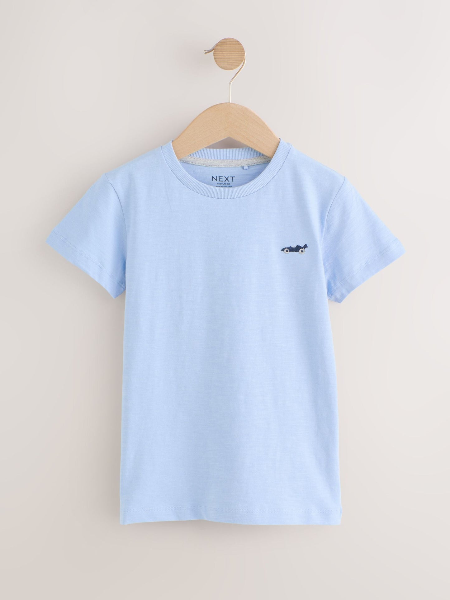 Blue Regular Fit Short Sleeve T-Shirts 5 Pack (3mths-7yrs) image 8