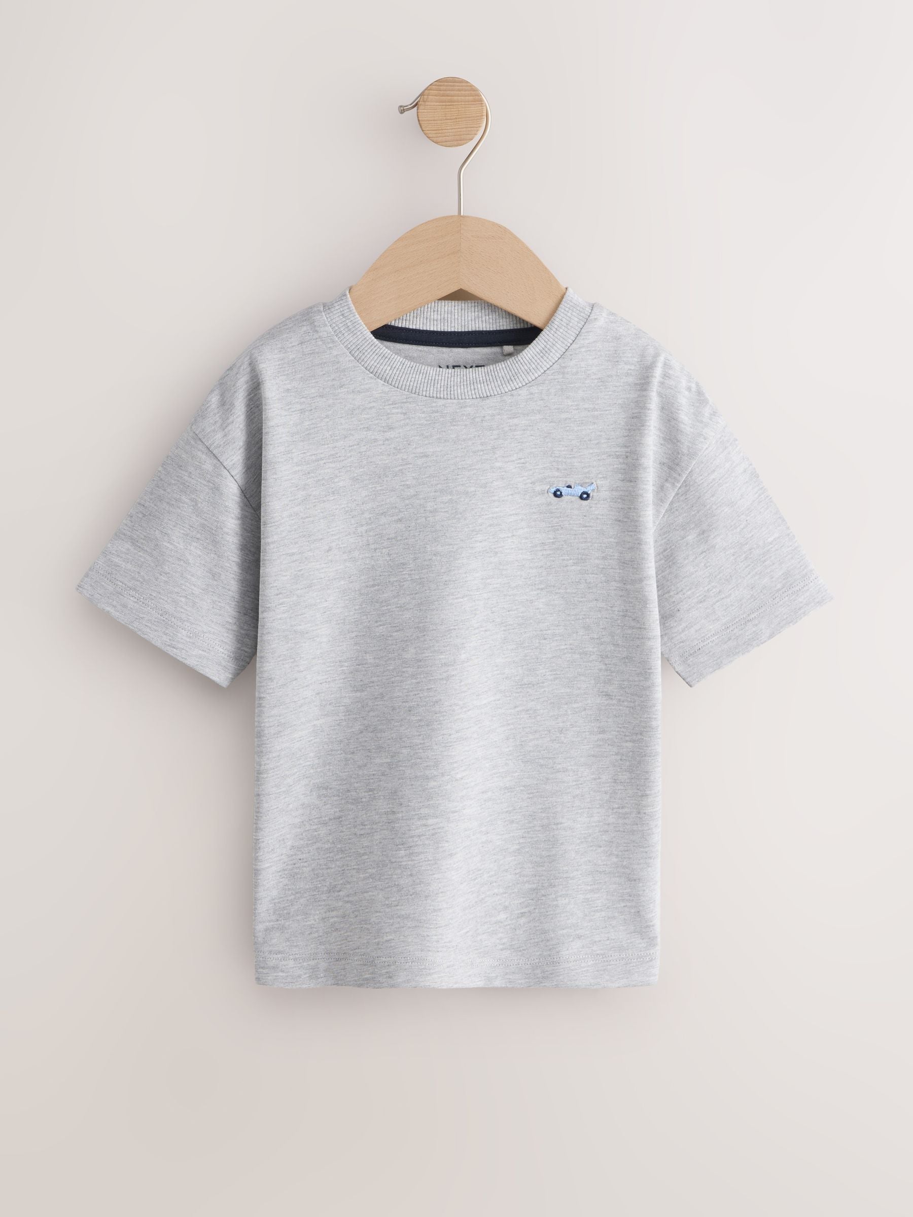 Blue Relaxed Fit Short Sleeve T-Shirts 5 Pack (3mths-7yrs) image 6