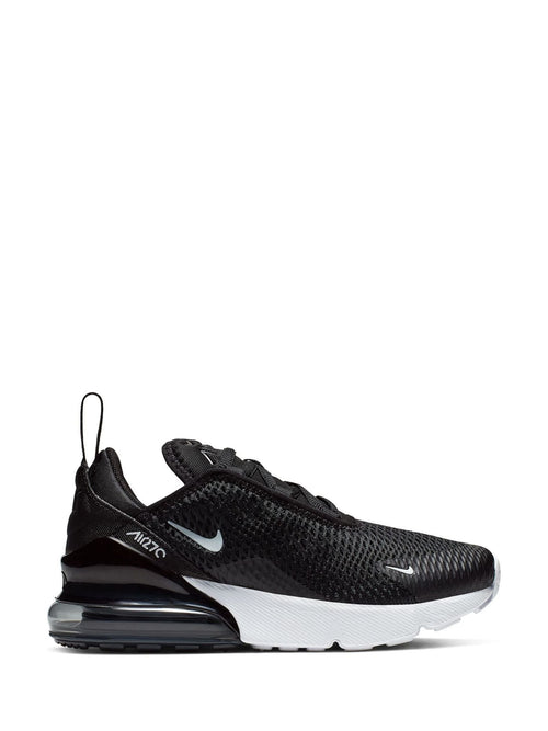 Nike Black/White Junior Air Max 270 Trainers image 1