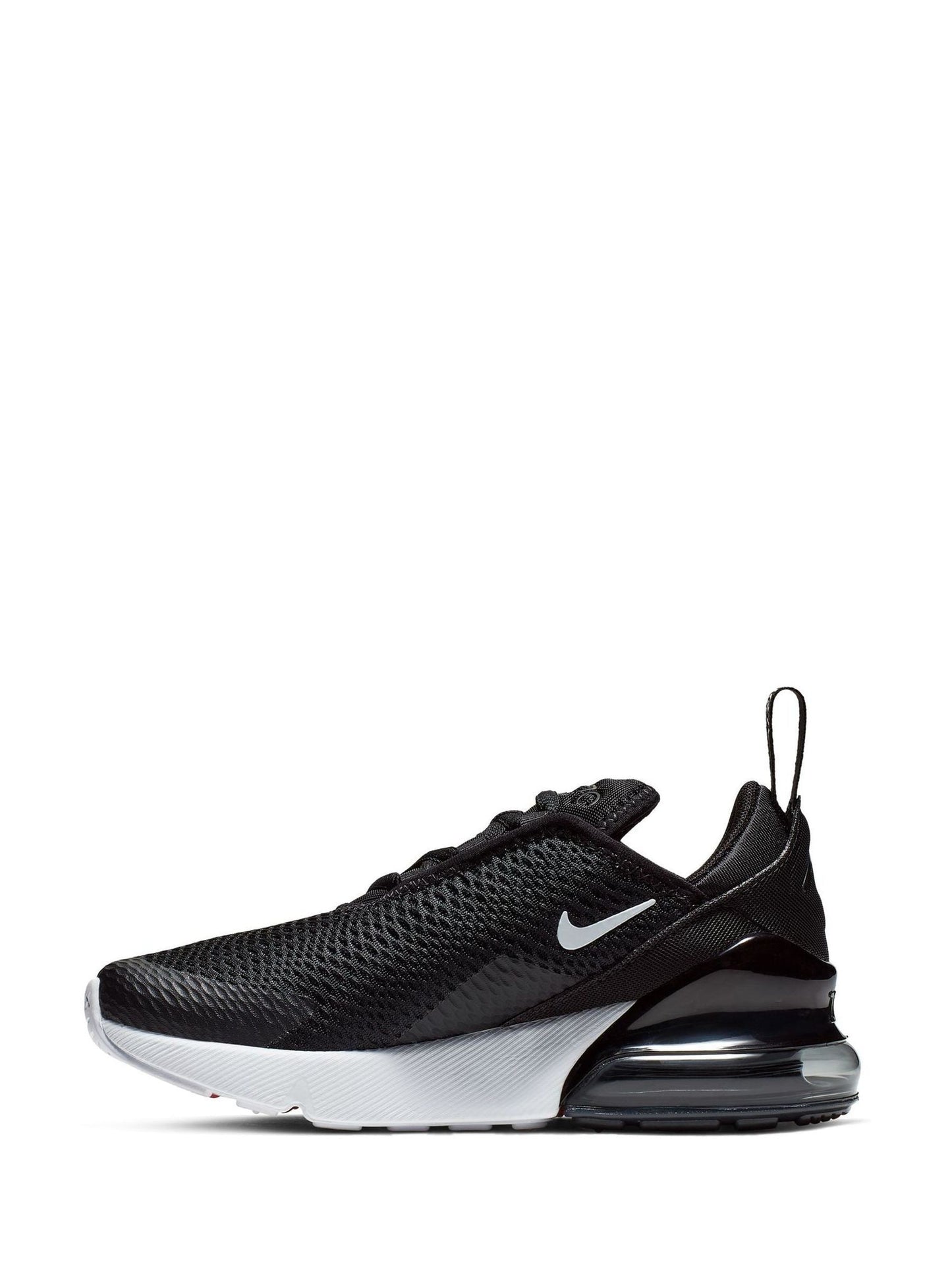 Nike Black/White Junior Air Max 270 Trainers image 2
