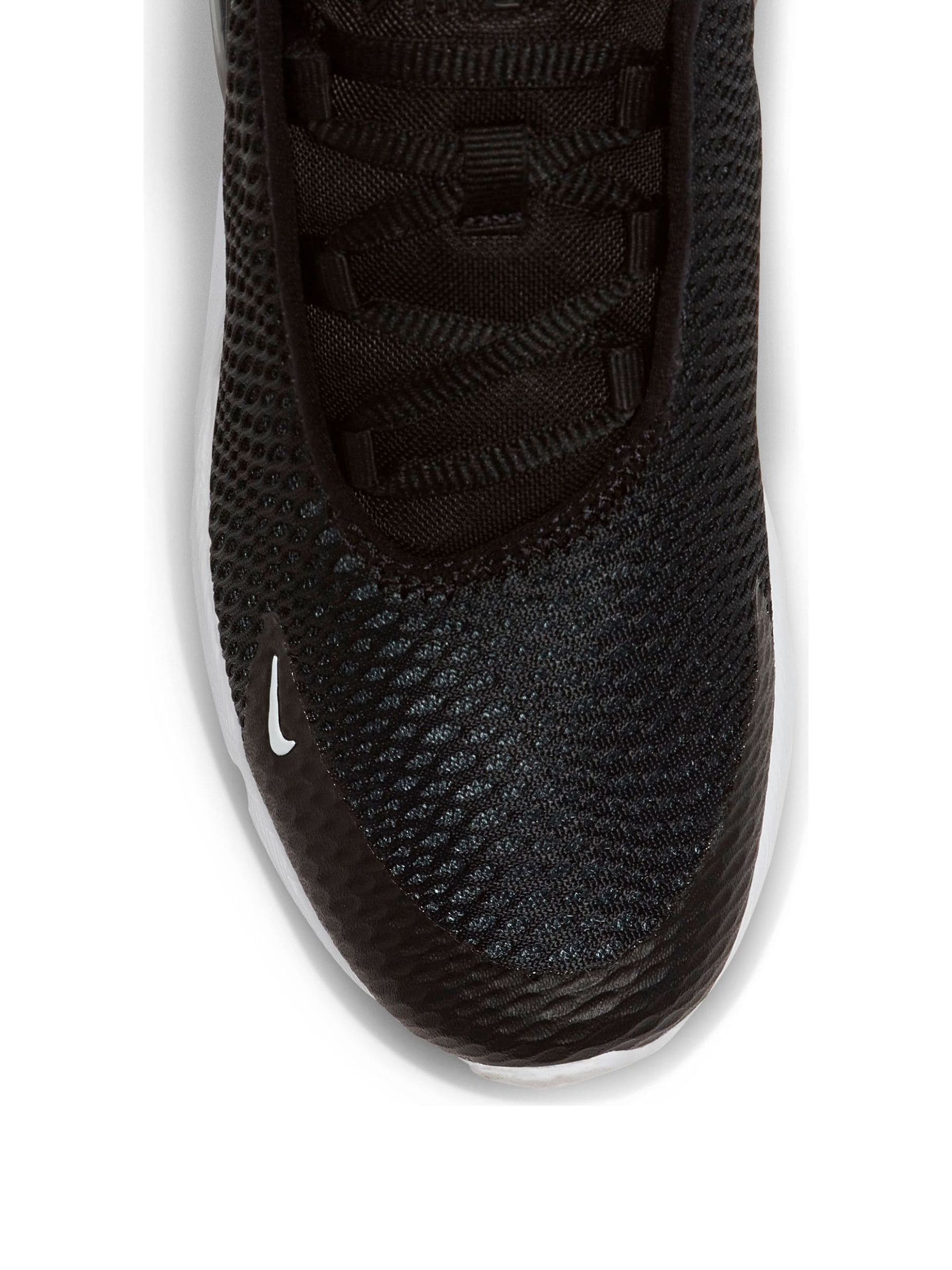 Nike Black/White Junior Air Max 270 Trainers image 5