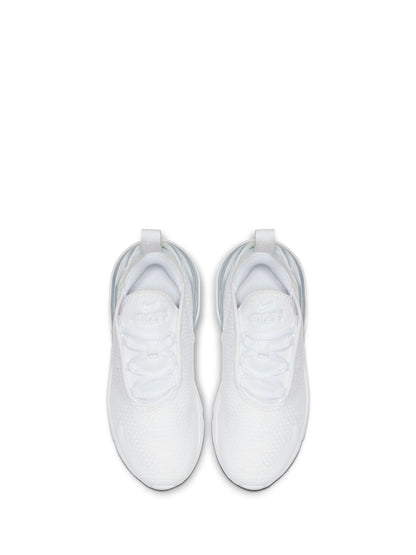 Nike White/Aqua Junior Air Max 270 Trainers image 5