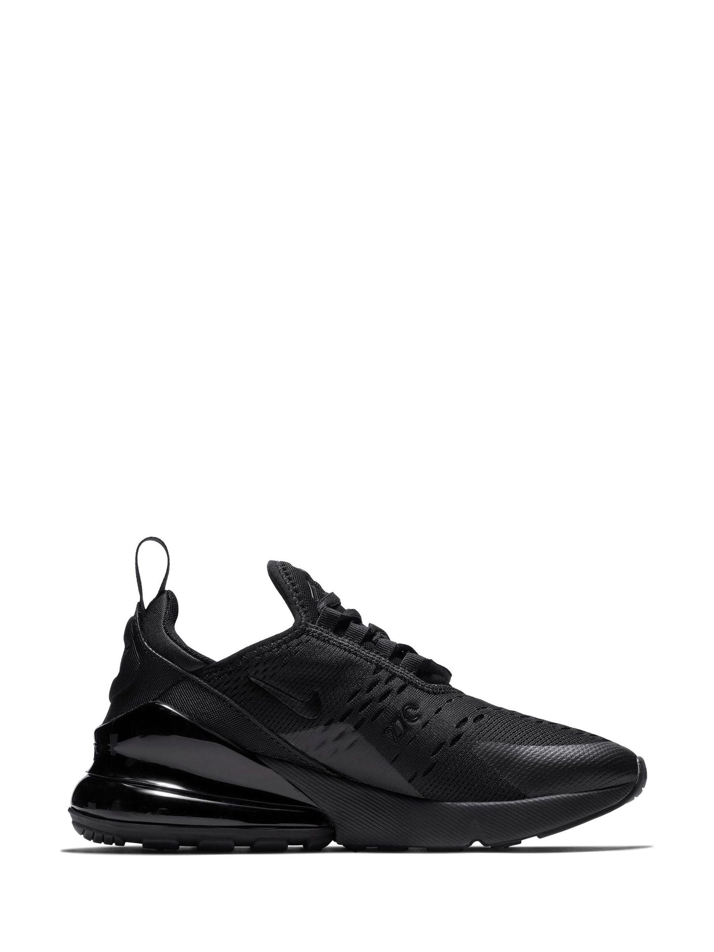 Nike Black Youth Air Max 270 Trainers image 1