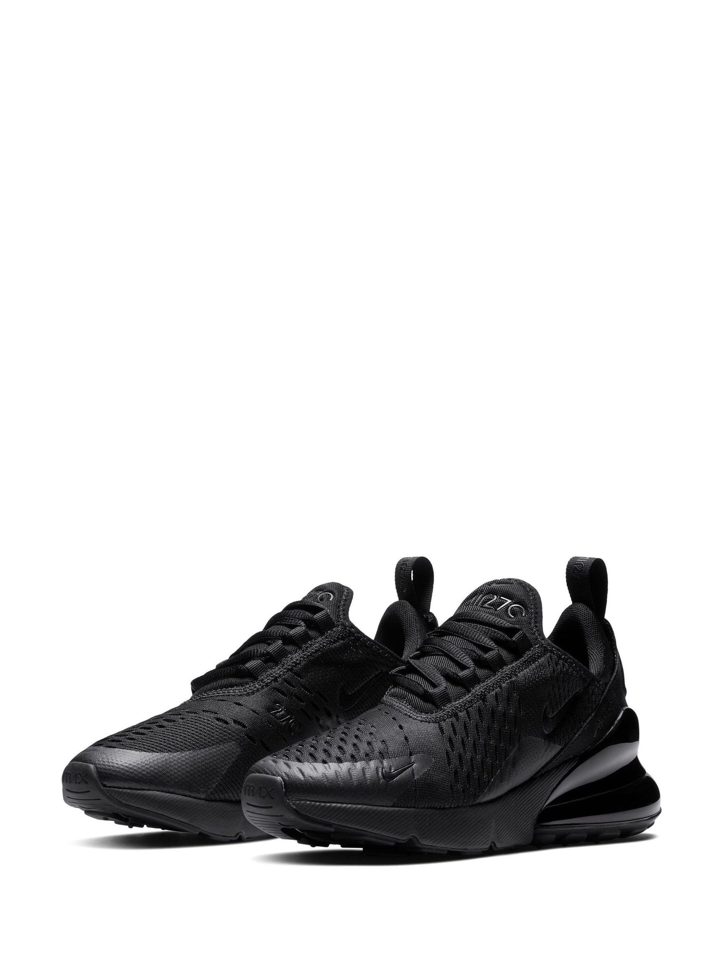 Nike Black Youth Air Max 270 Trainers image 5