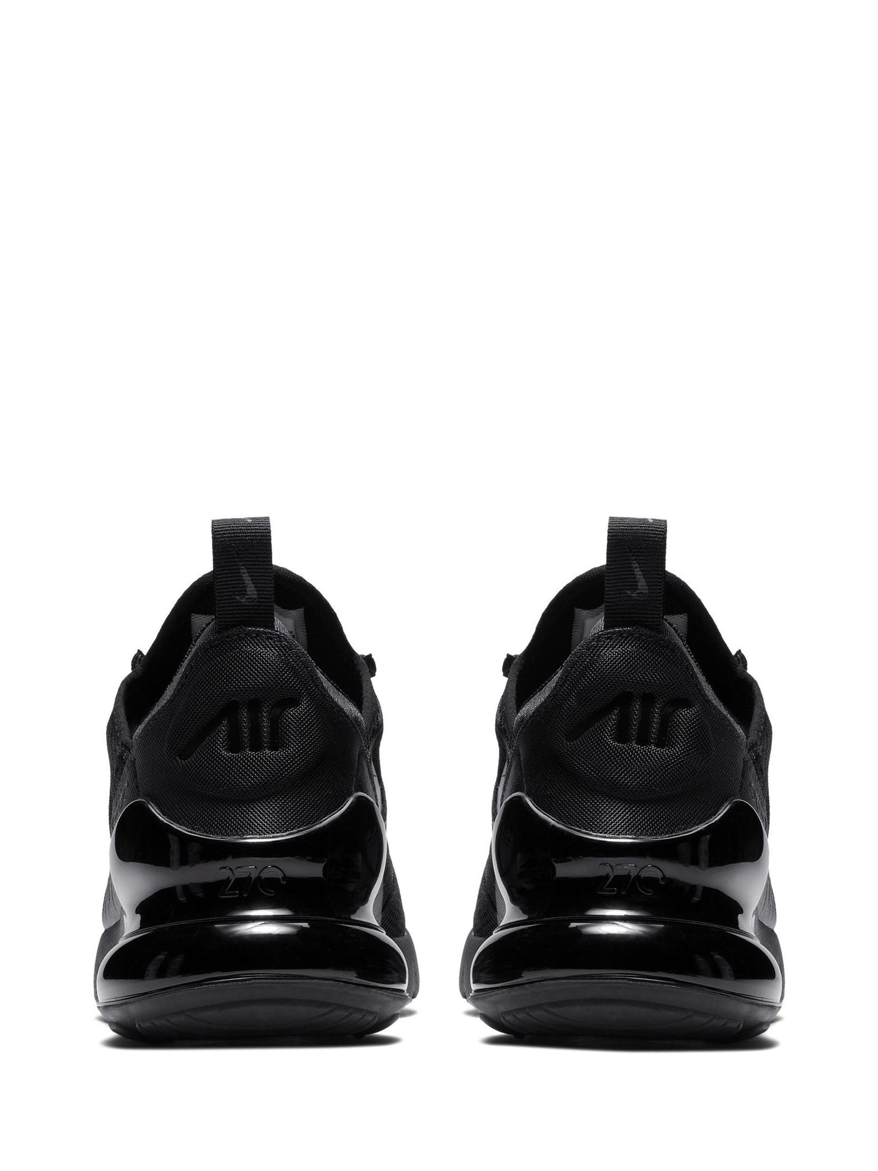 Nike Black Youth Air Max 270 Trainers image 6