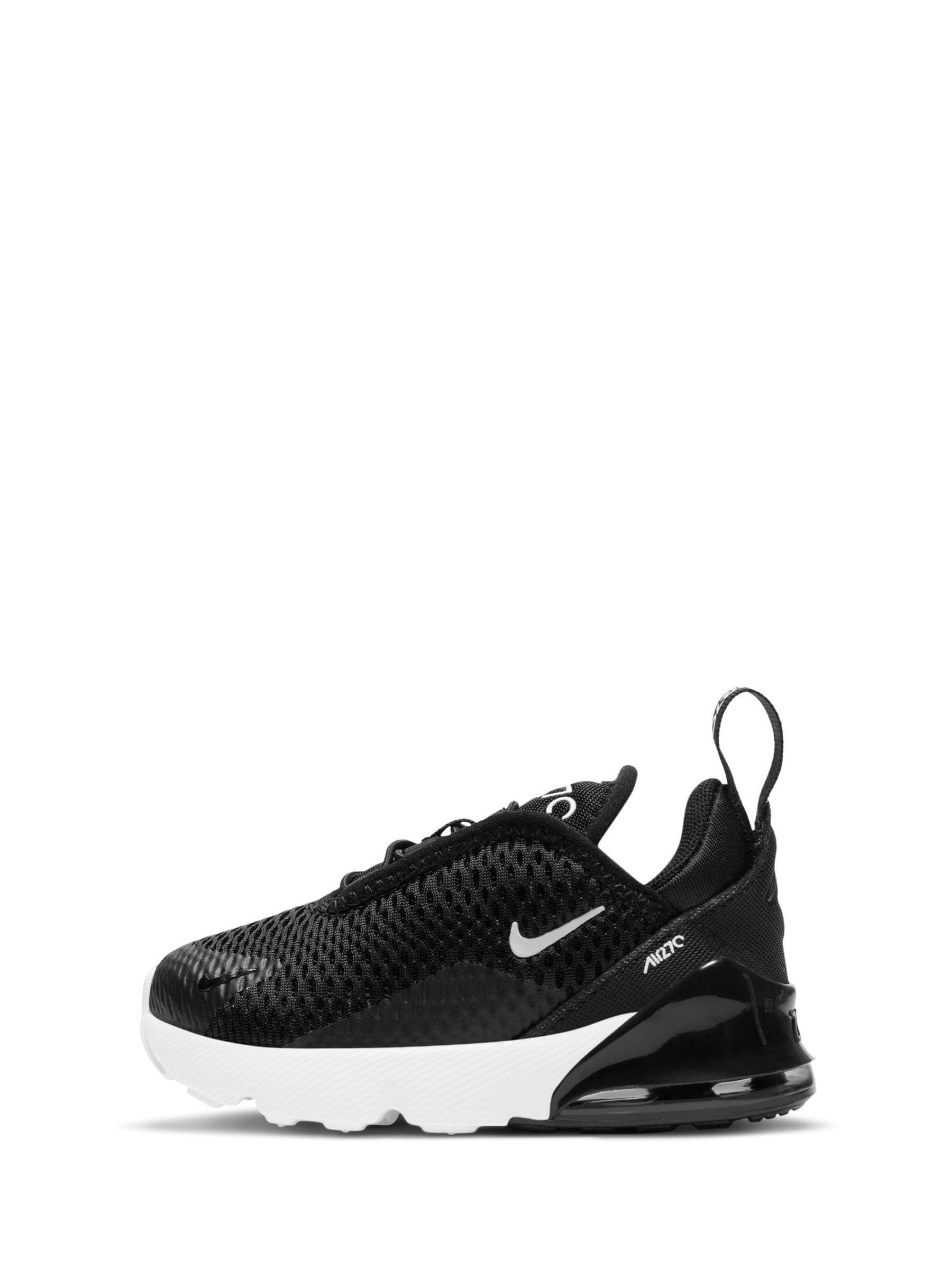Nike Black & White Infant Air Max 270 Trainers image 2