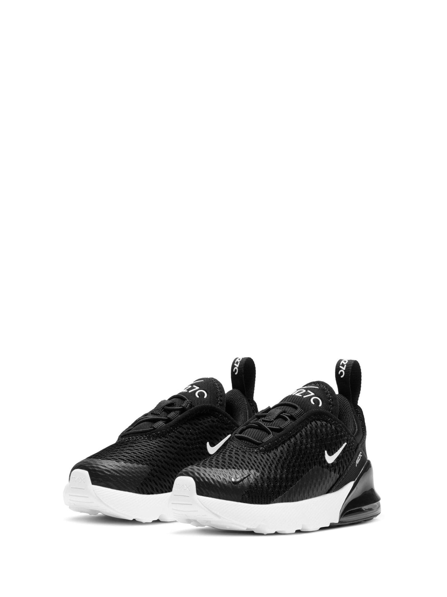 Nike Black & White Infant Air Max 270 Trainers image 5
