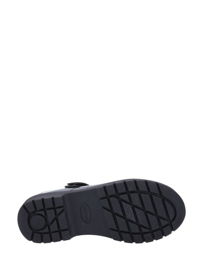 Hush Puppies Black Tally Patent School Shoes image 4