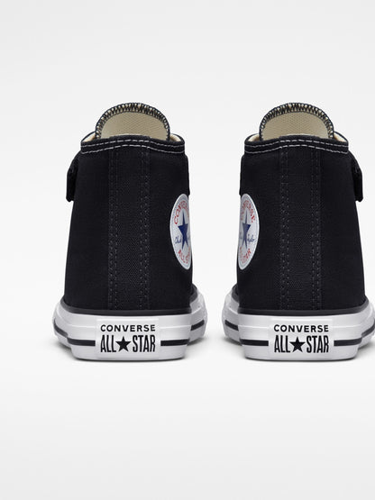 Converse Black 1V High Top Junior Trainers image 4