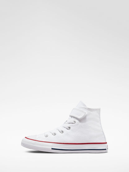 Converse White 1V High Top Junior Trainers image 4