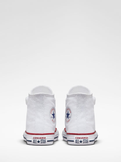 Converse White 1V High Top Junior Trainers image 5