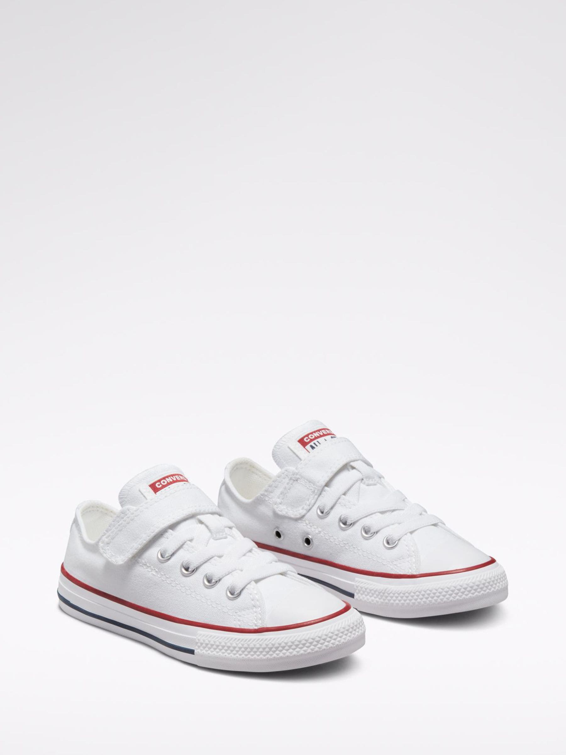 Converse White 1V Chuck Ox Junior Trainers image 3