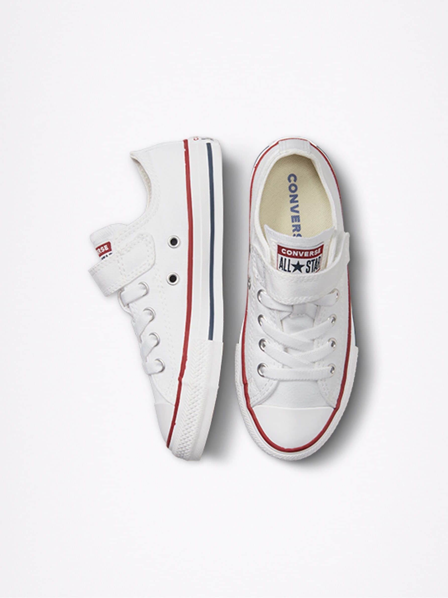 Converse White 1V Chuck Ox Junior Trainers image 4