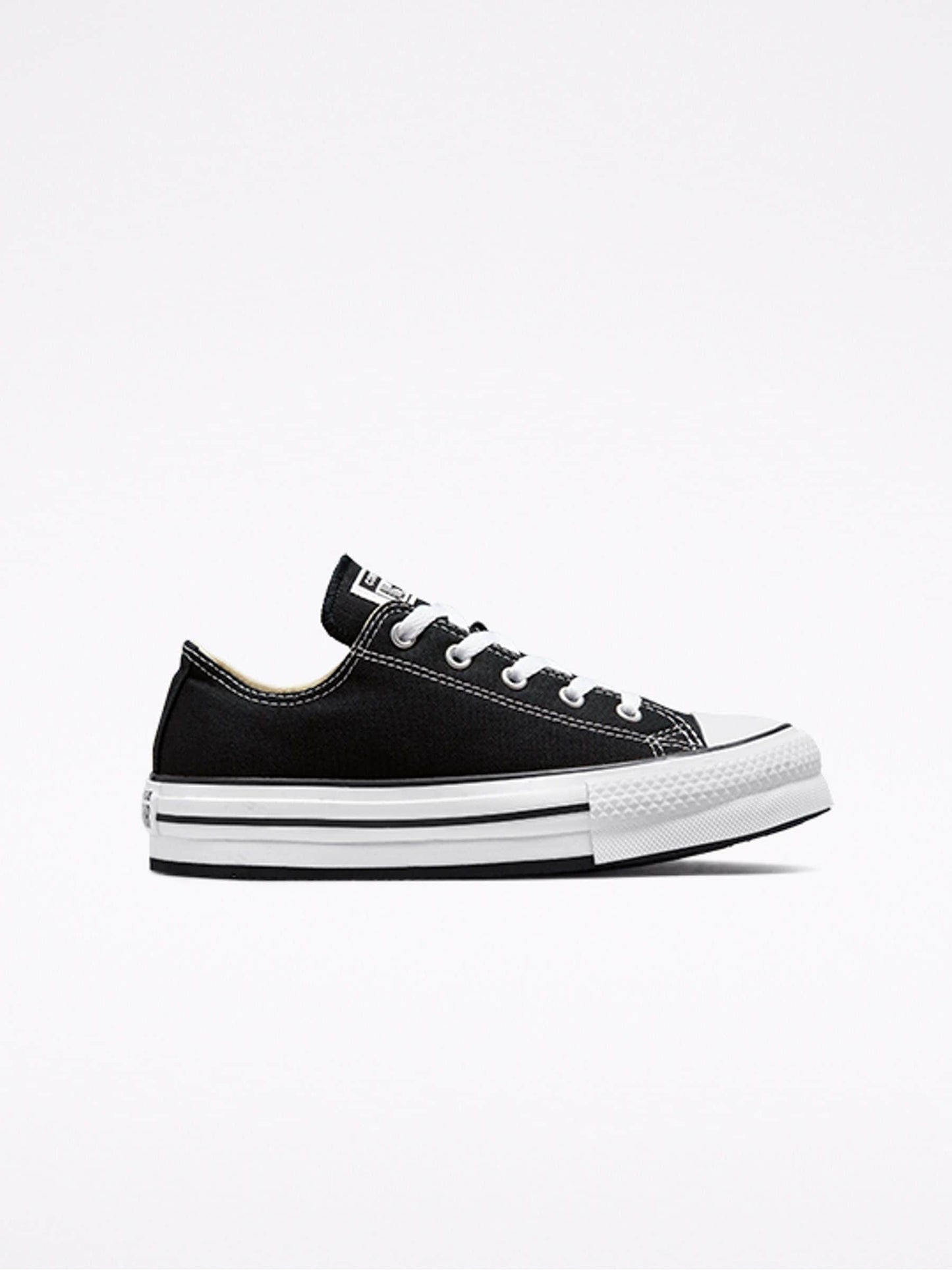 Converse Black EVA Lift Chuck Ox Youth Trainers image 1