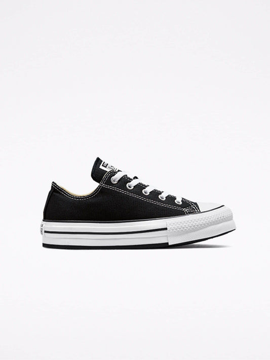 Converse Black EVA Lift Chuck Ox Youth Trainers image 1