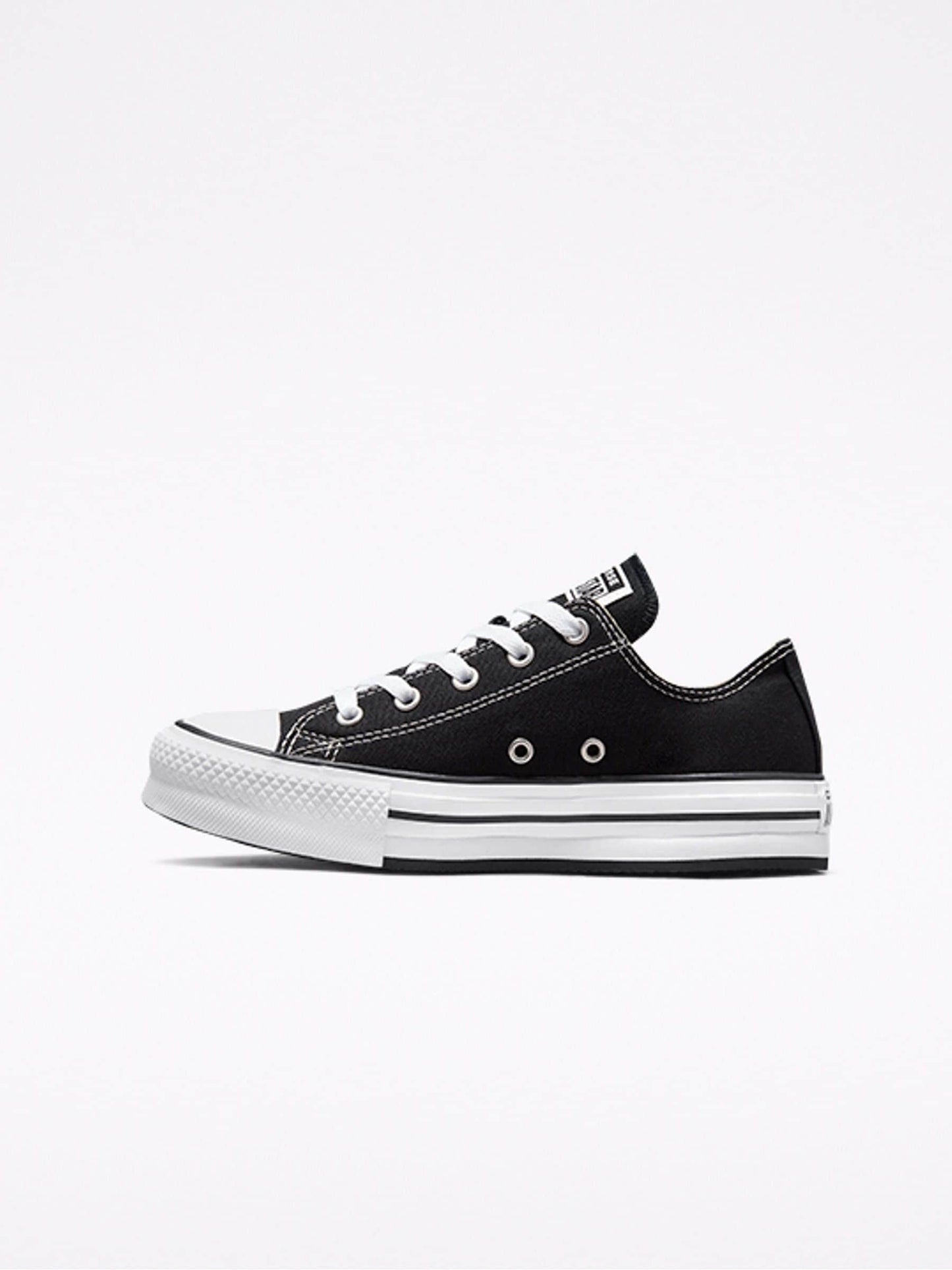 Converse Black EVA Lift Chuck Ox Youth Trainers image 2