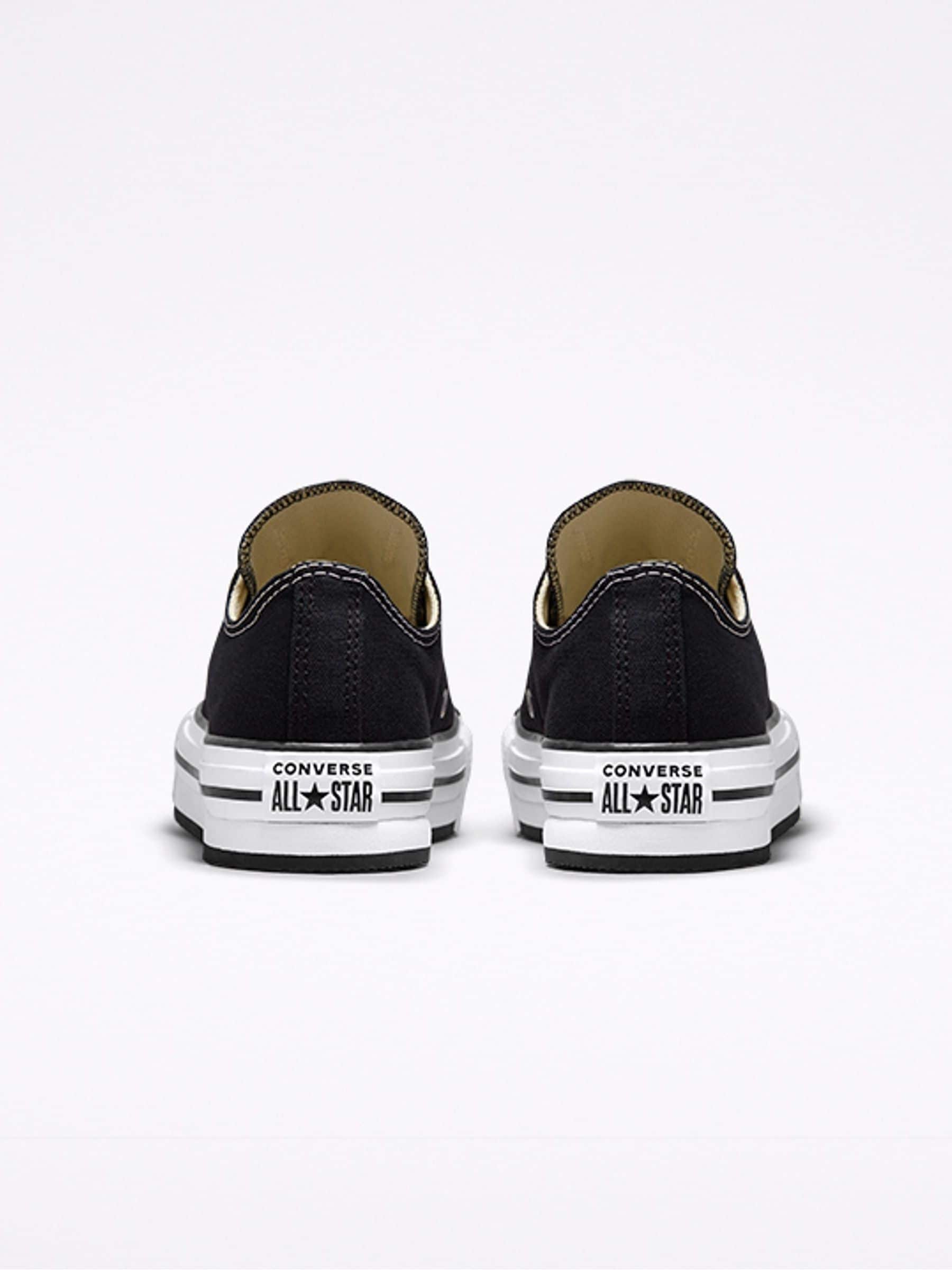Converse Black EVA Lift Chuck Ox Youth Trainers image 4