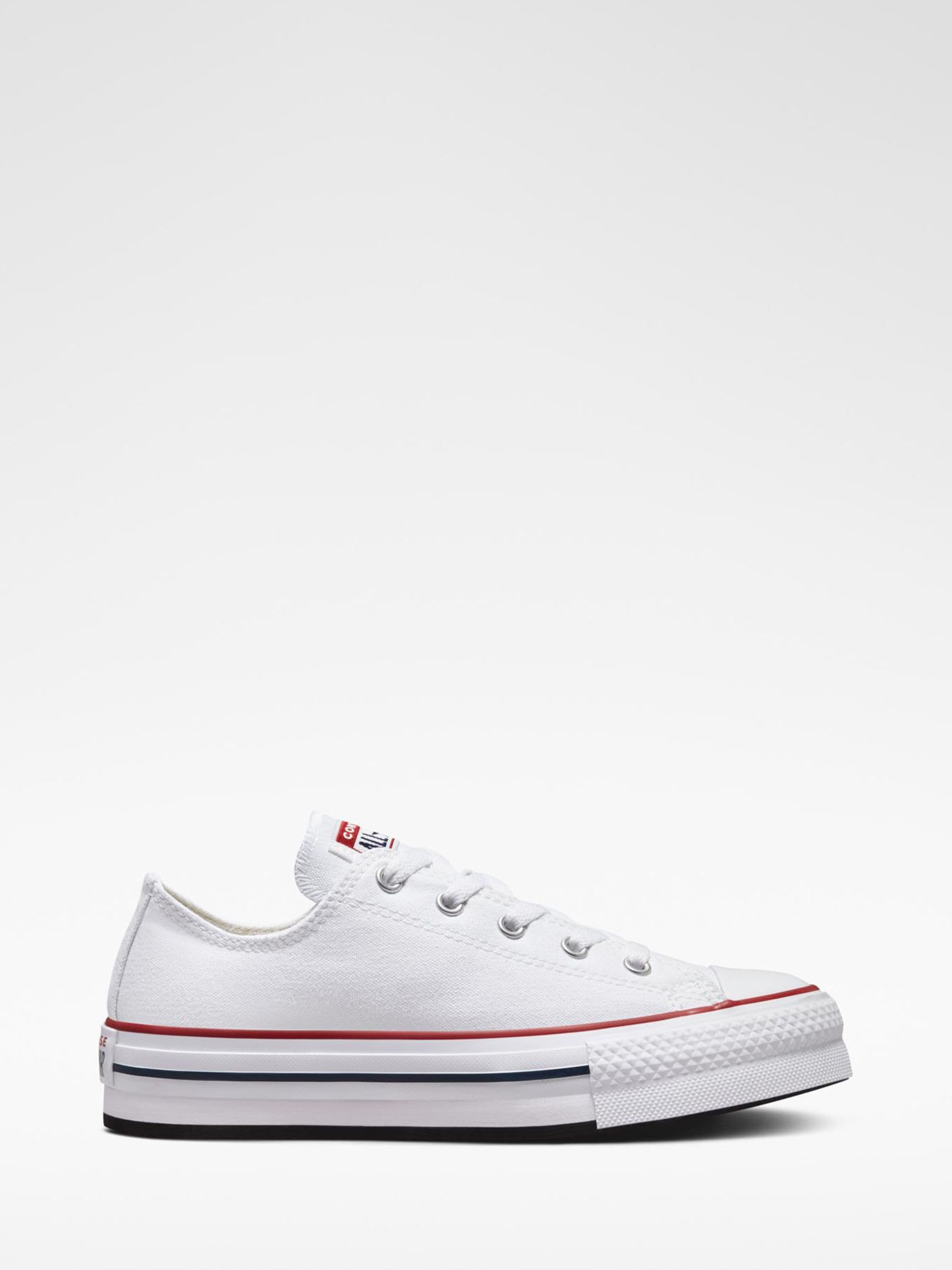 Converse White EVA Lift Chuck Ox Youth Trainers image 1
