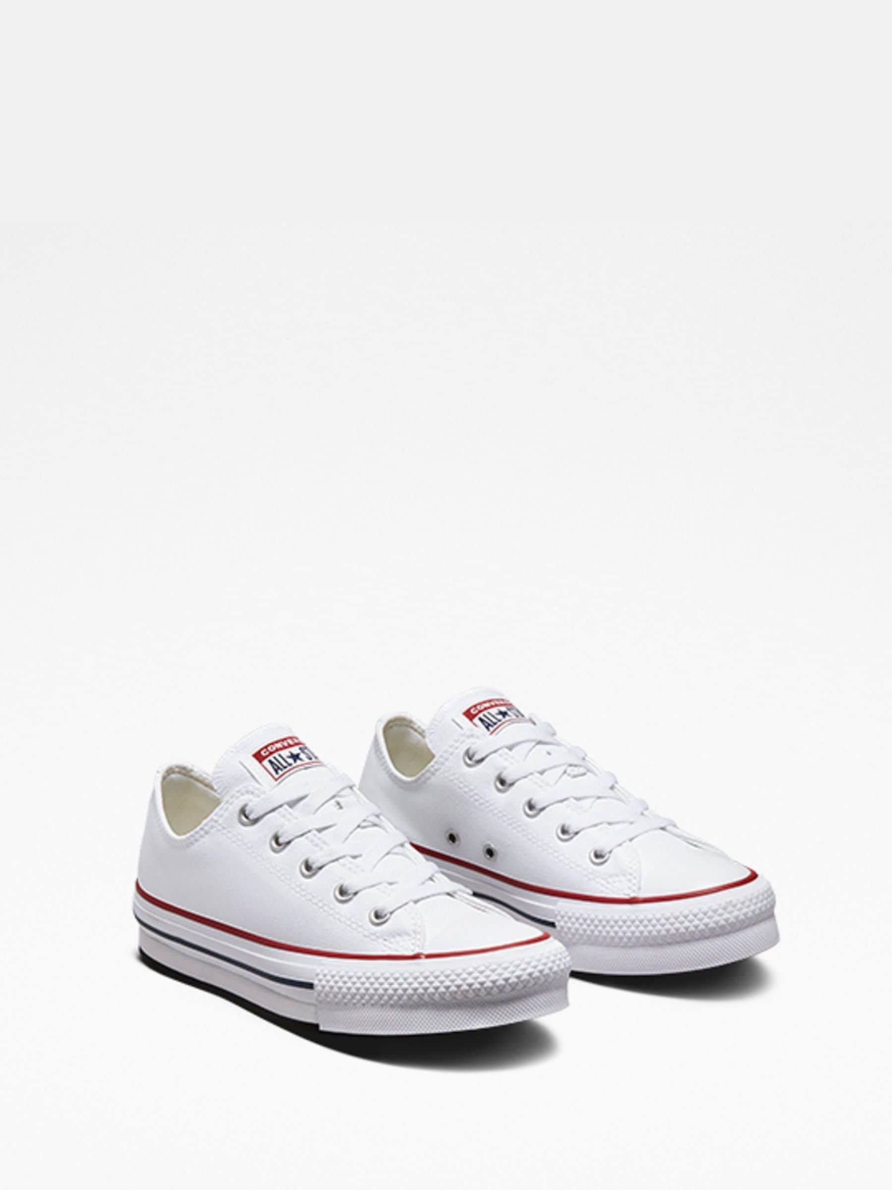 Converse White EVA Lift Chuck Ox Youth Trainers image 3