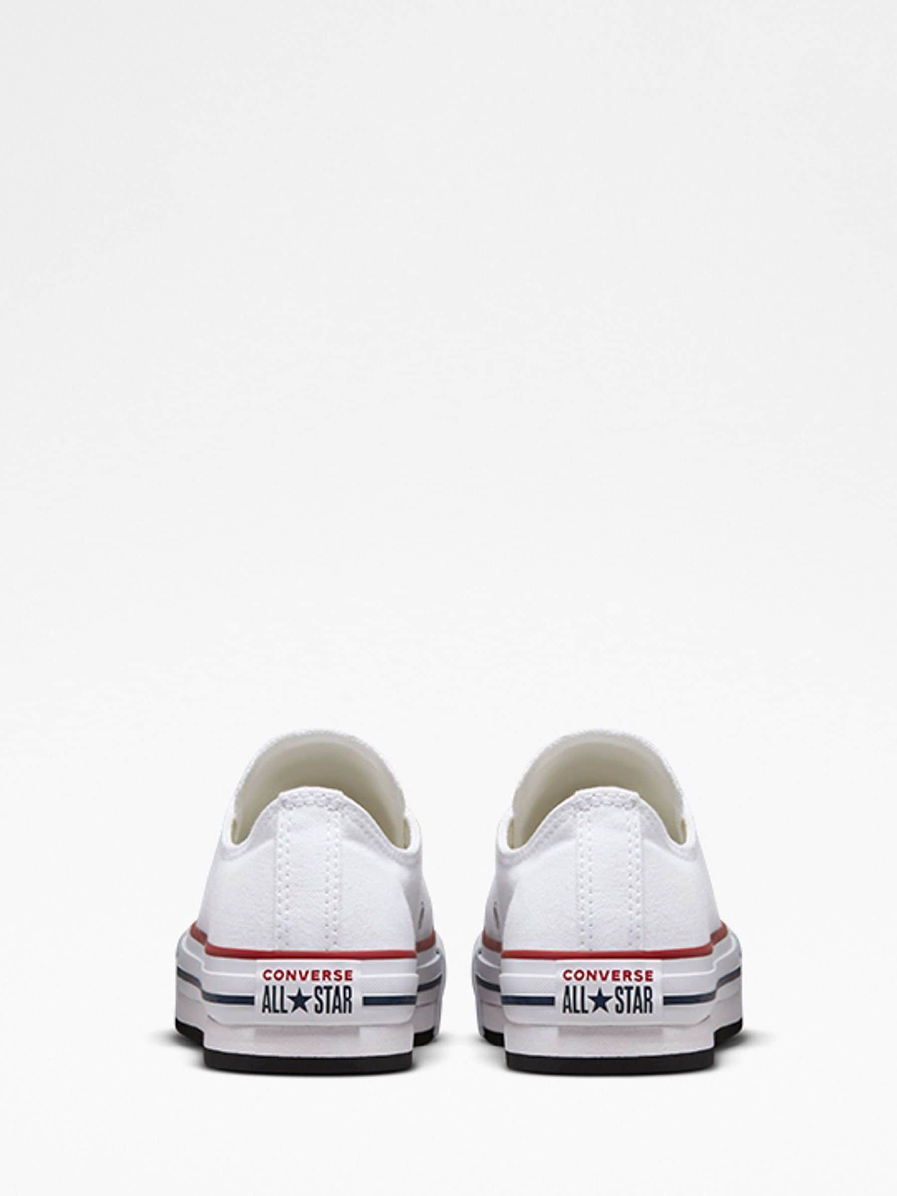 Converse White EVA Lift Chuck Ox Youth Trainers image 4