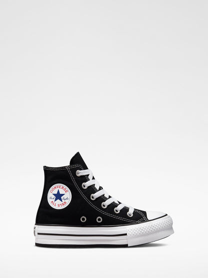 Converse Black Eva Lift High Top Junior Trainers image 5