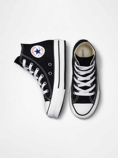 Converse Black Eva Lift High Top Junior Trainers image 8