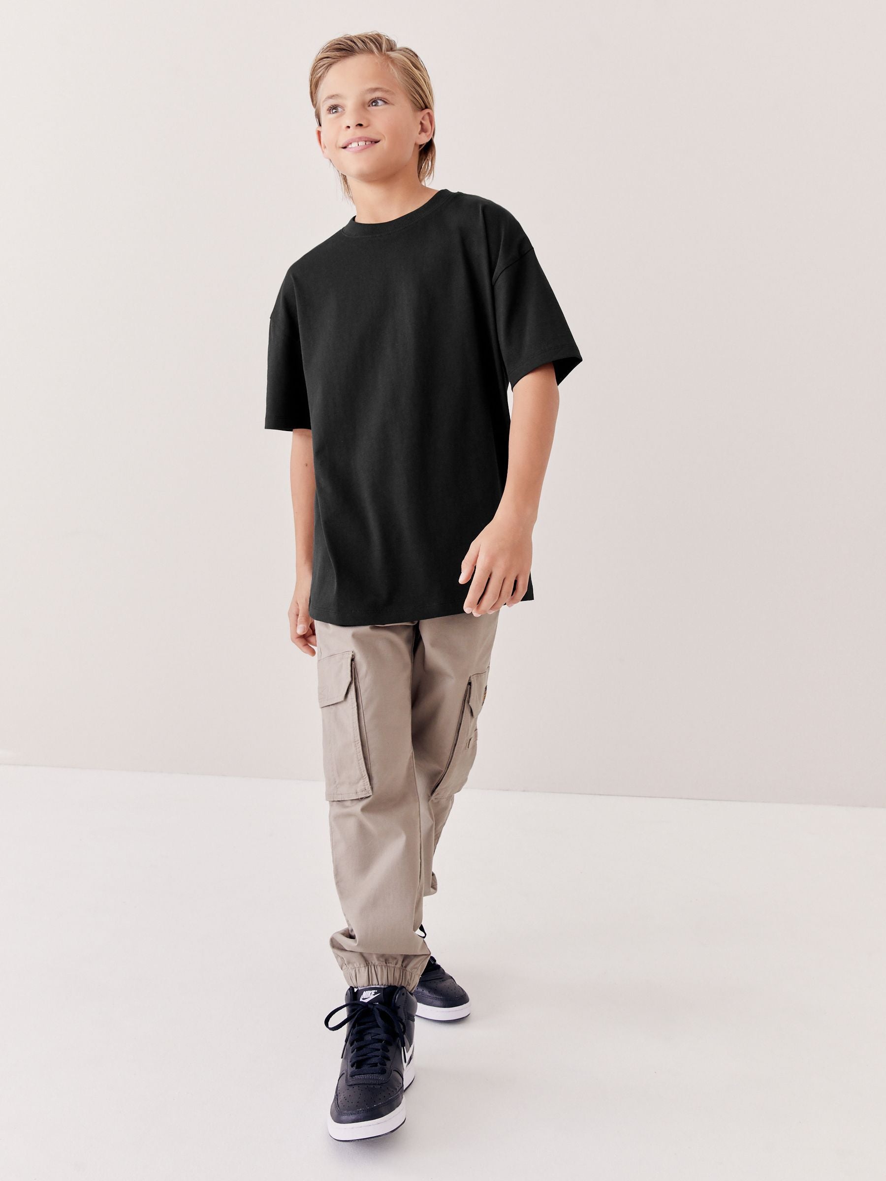 Dsiney Kidz - Black Relaxed Fit Short Sleeve T-Shirt (3-16yrs) image 2