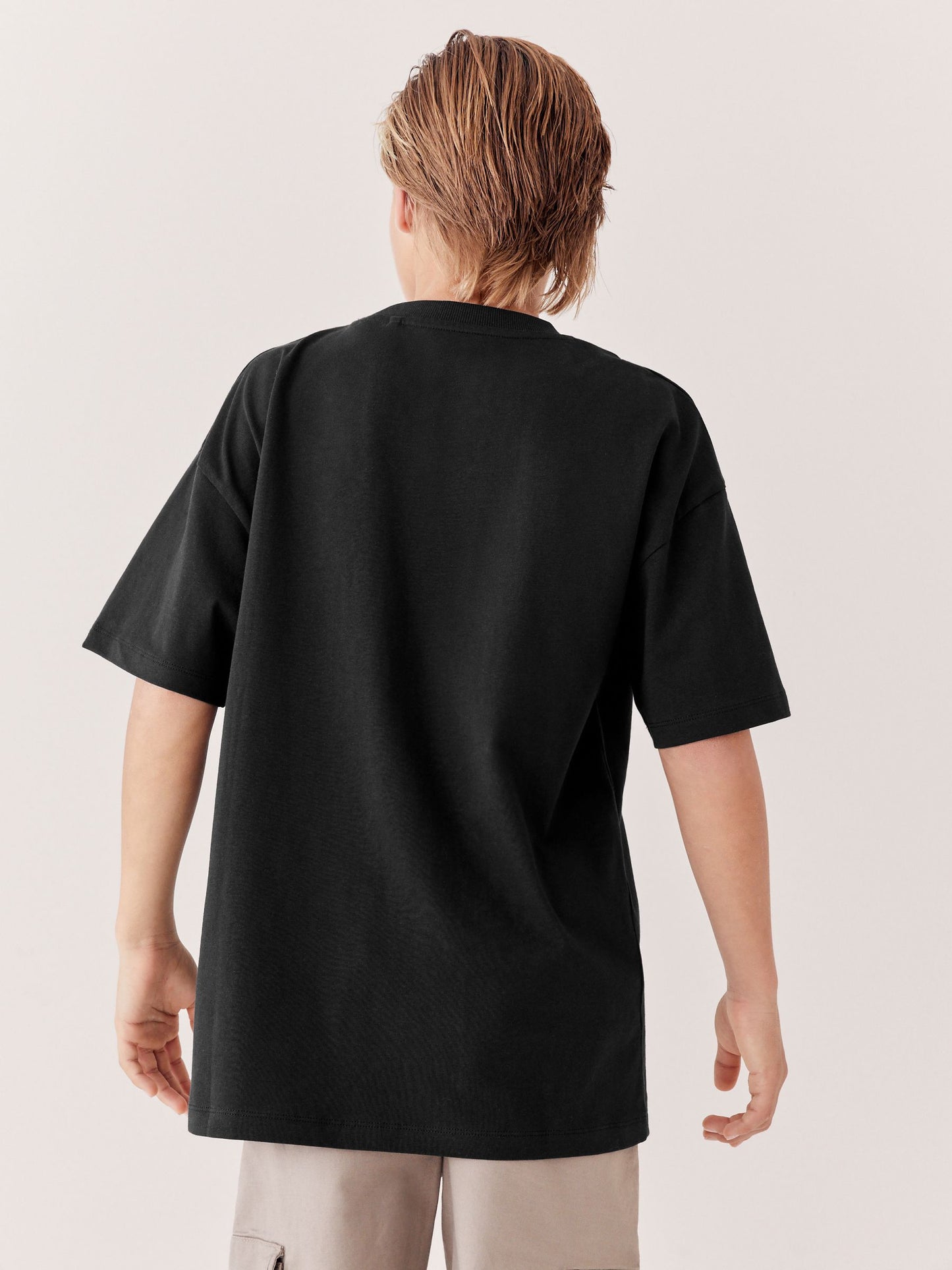 Dsiney Kidz - Black Relaxed Fit Short Sleeve T-Shirt (3-16yrs) image 3