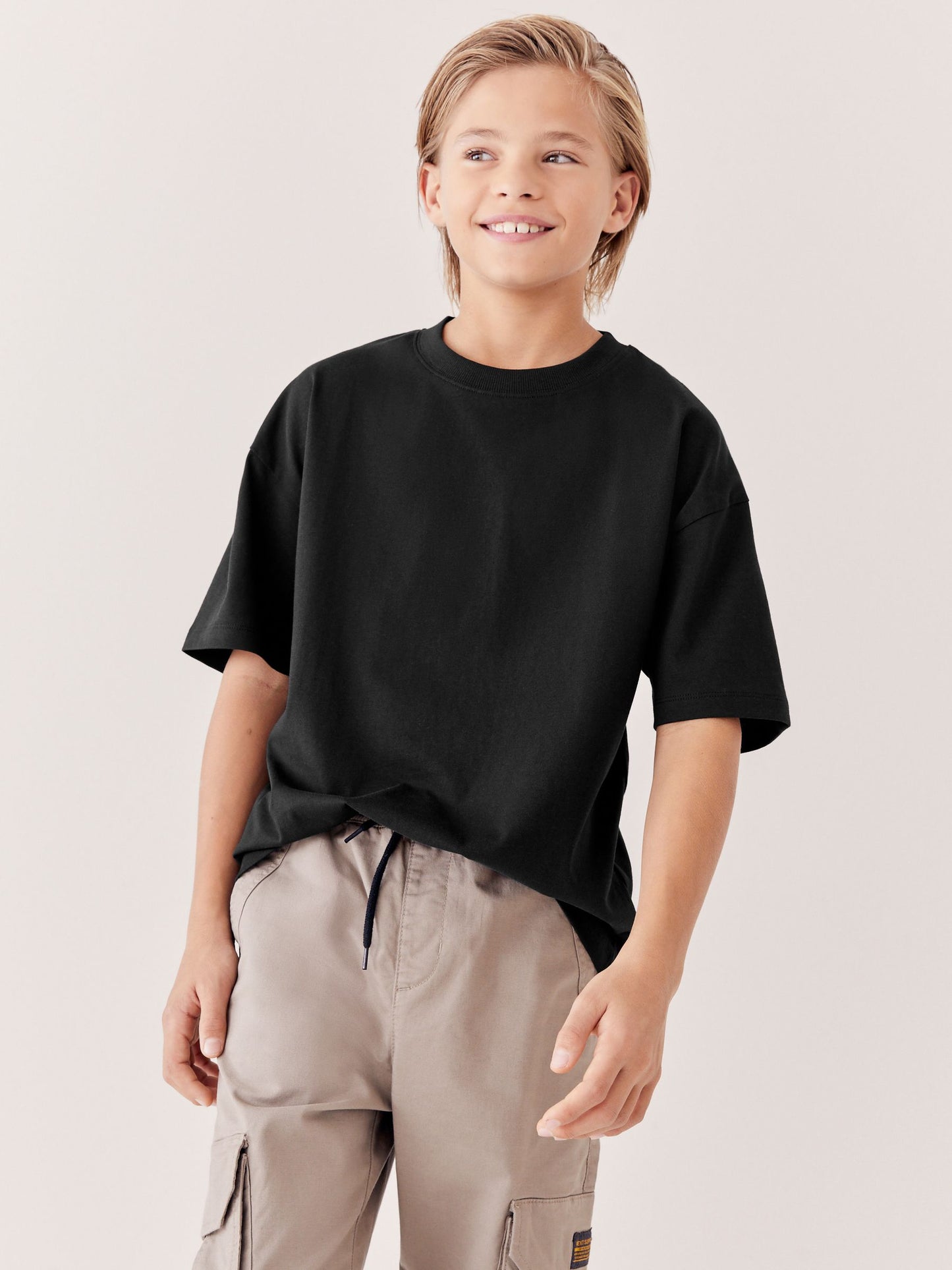 Dsiney Kidz - Black Relaxed Fit Short Sleeve T-Shirt (3-16yrs) image 4