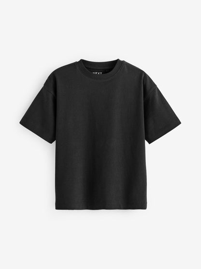 Dsiney Kidz - Black Relaxed Fit Short Sleeve T-Shirt (3-16yrs) image 5