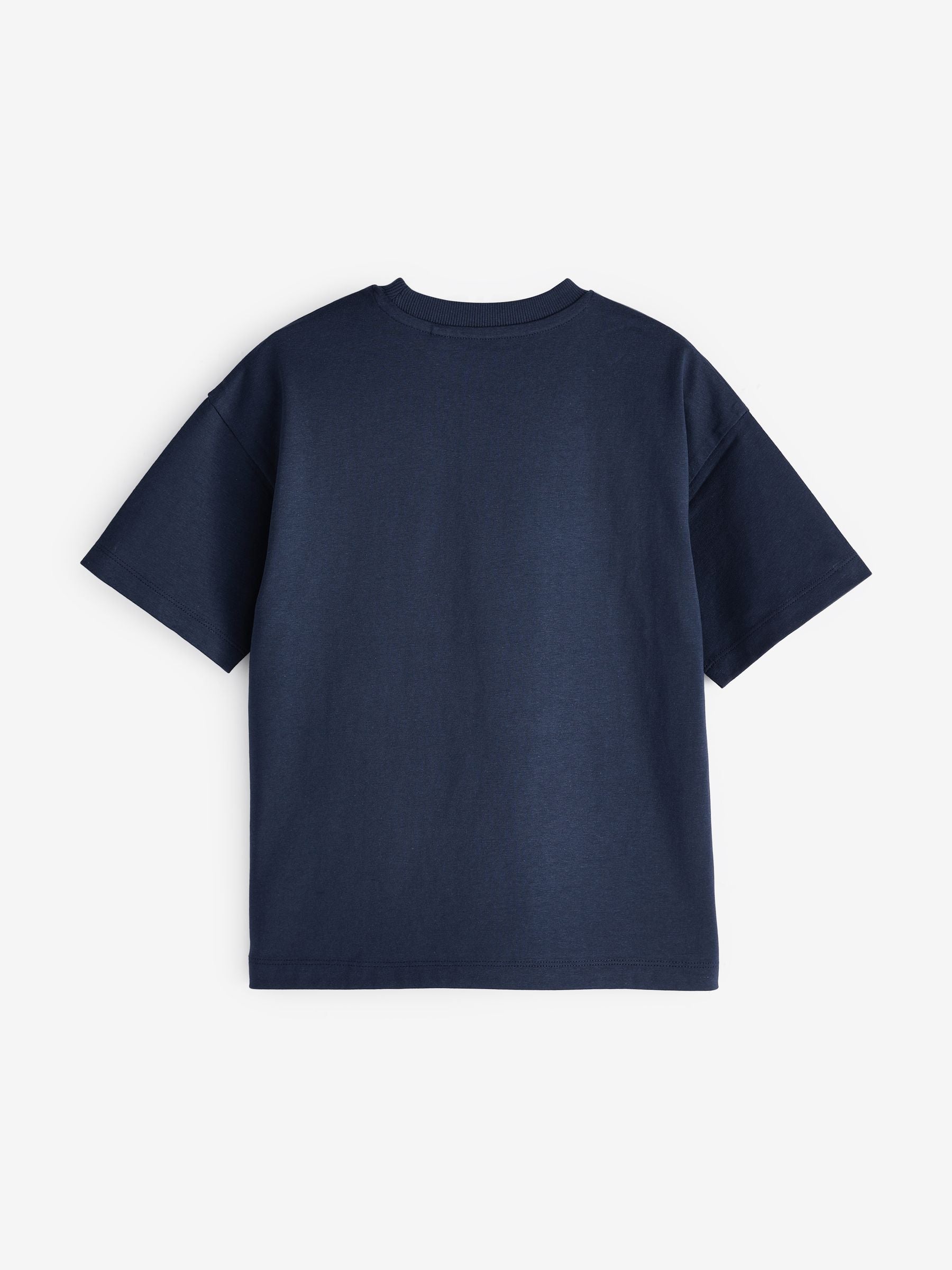 Dsiney Kidz - Blue Navy Relaxed Fit Short Sleeve T-Shirt (3-16yrs) image 4