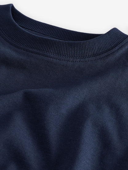 Dsiney Kidz - Blue Navy Relaxed Fit Short Sleeve T-Shirt (3-16yrs) image 5