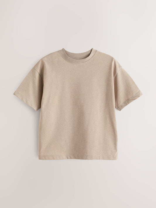 Dsiney Kidz - Brown Natural Relaxed Fit Short Sleeve T-Shirt (3-16yrs) image 2