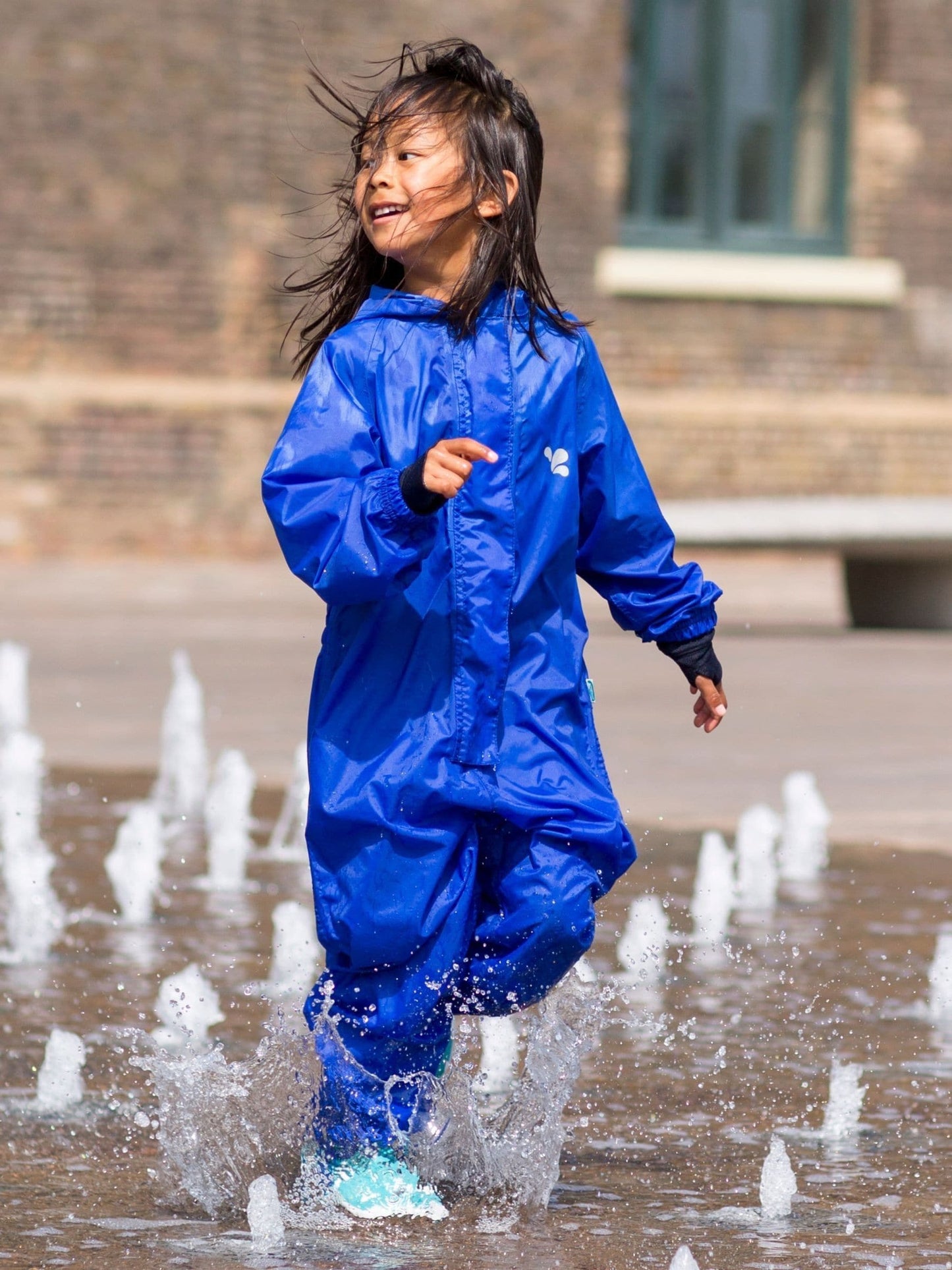 Dsiney Kidz - Muddy Puddles Blue Originals Waterproof All-In-One Puddlesuit image 2