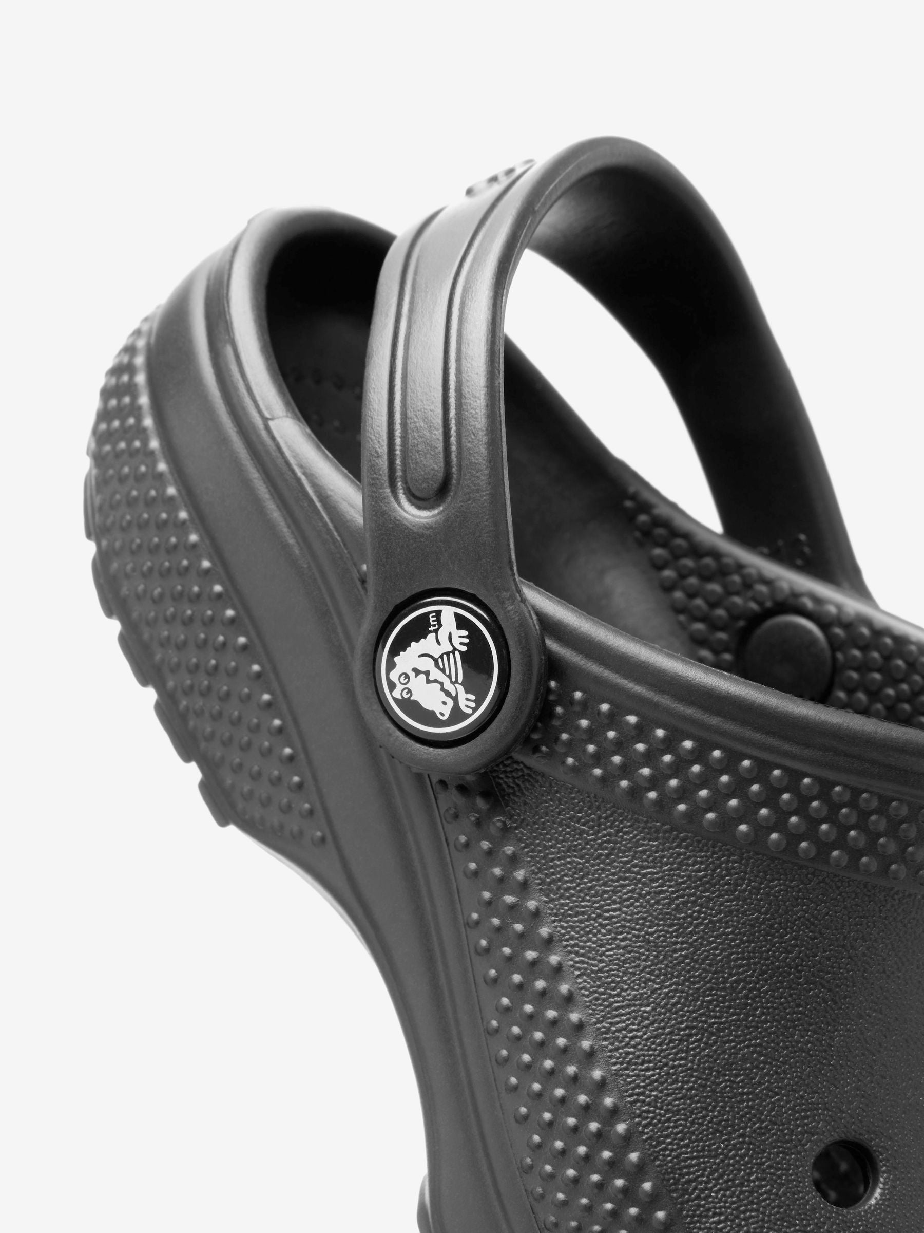 Crocs Black Kids Unisex Classic Clogs image 5