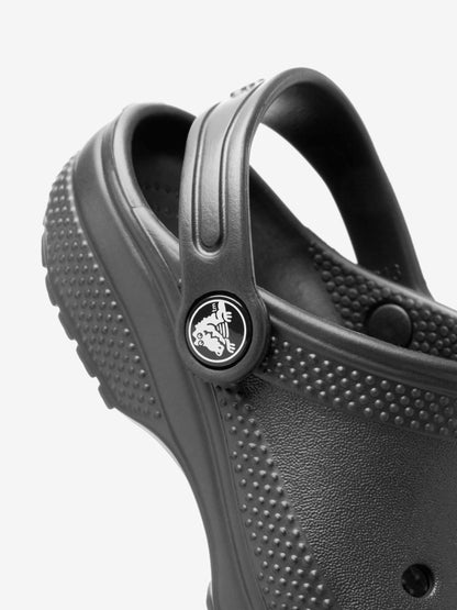 Crocs Black Kids Unisex Classic Clogs image 5