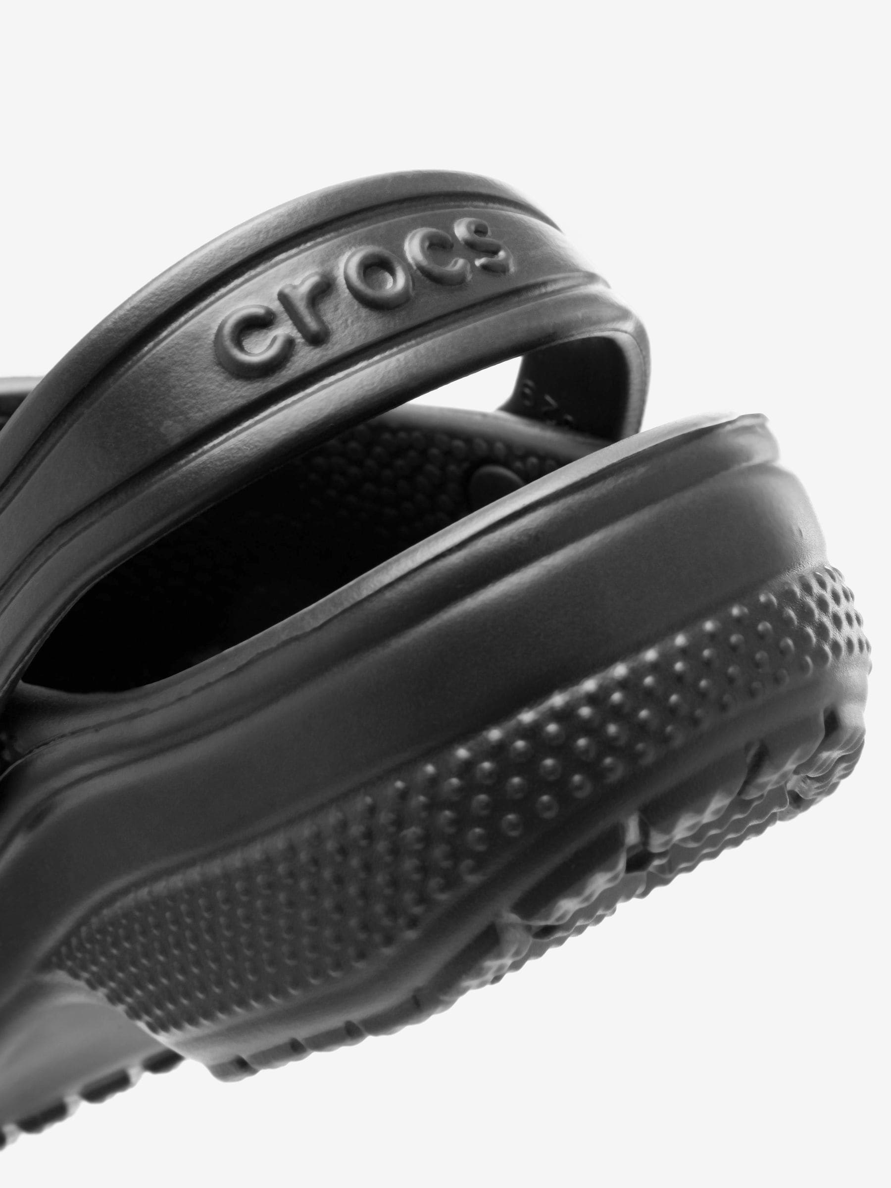 Crocs Black Kids Unisex Classic Clogs image 6