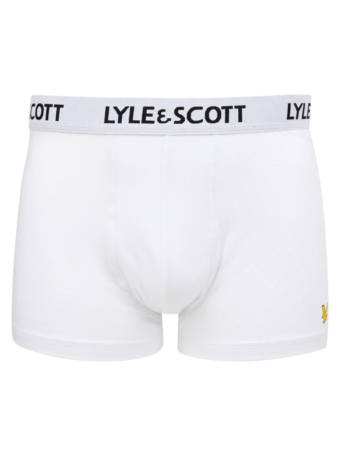 Dsiney Kidz - Lyle & Scott Charcoal Black Underwear Boxer Trunks 3 Pack image 4