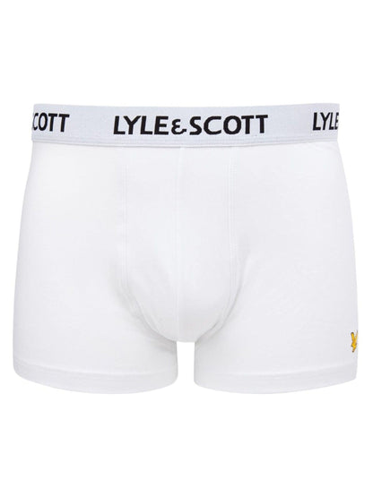 Dsiney Kidz - Lyle & Scott Charcoal Black Underwear Boxer Trunks 3 Pack image 4