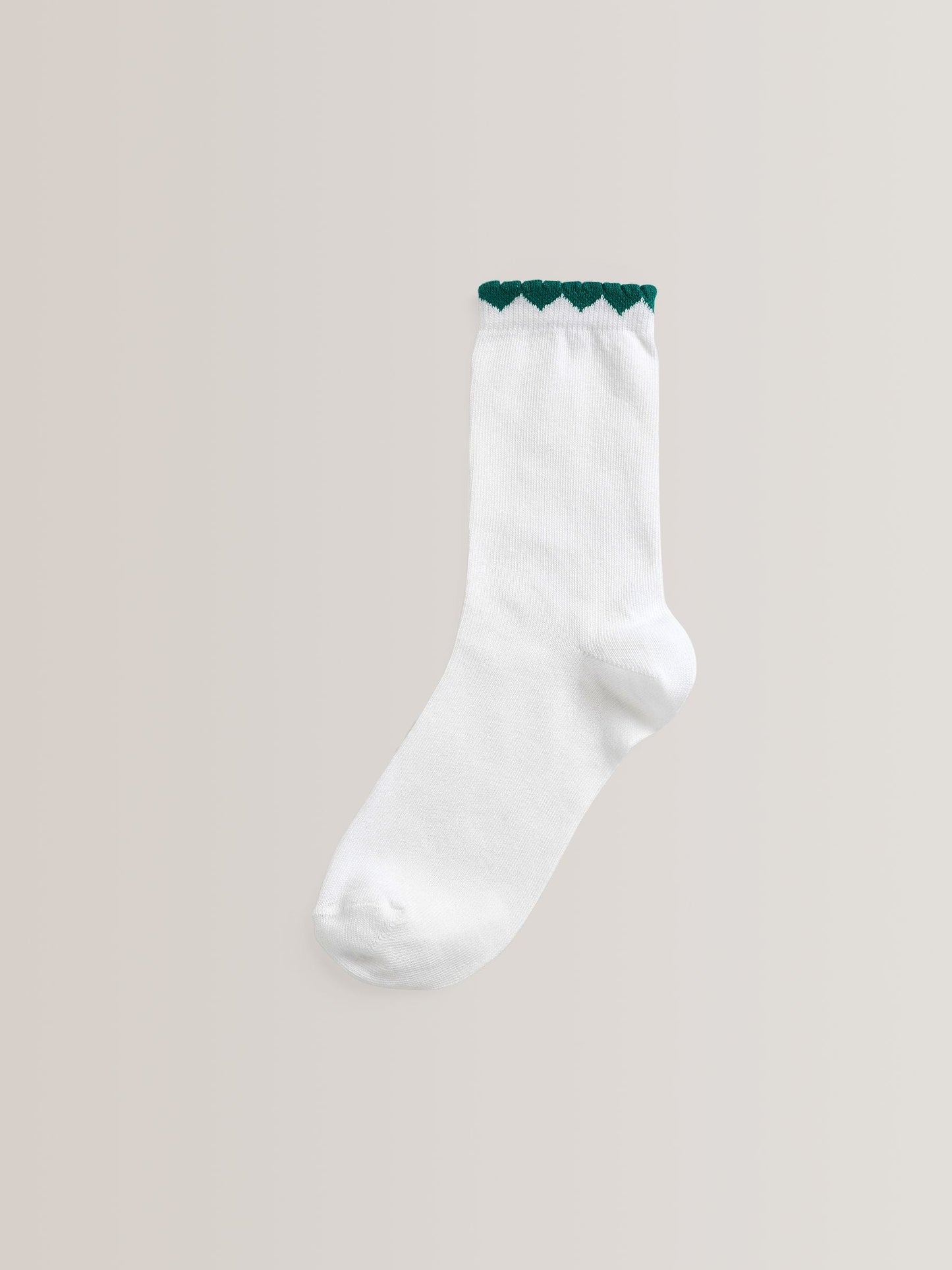 Green 5 Pack Cotton Rich Gingham Ankle School Socks image 3