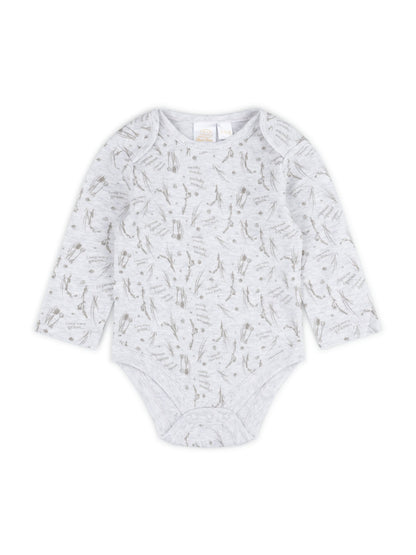 We're Going On A Bear Hunt Cream 100% Cotton Sleepsuit, Body, Hat, Bib, Mitts, Book image 1