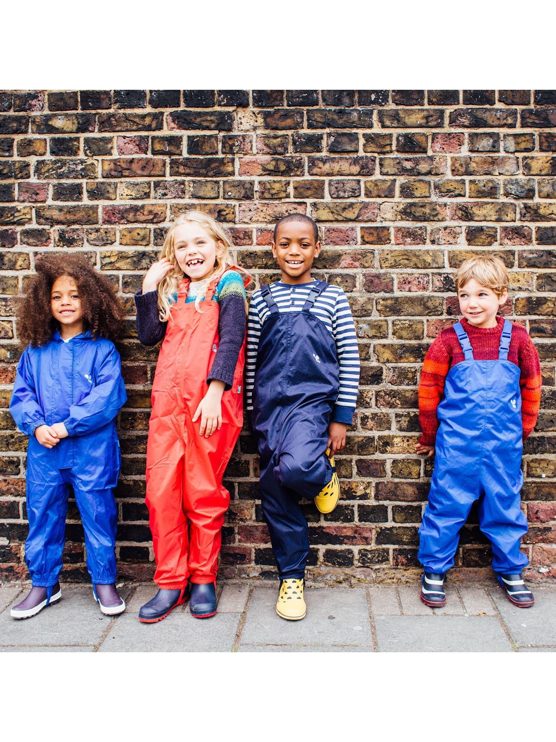 Muddy Puddles Blue Originals Waterproof Dungarees image 3