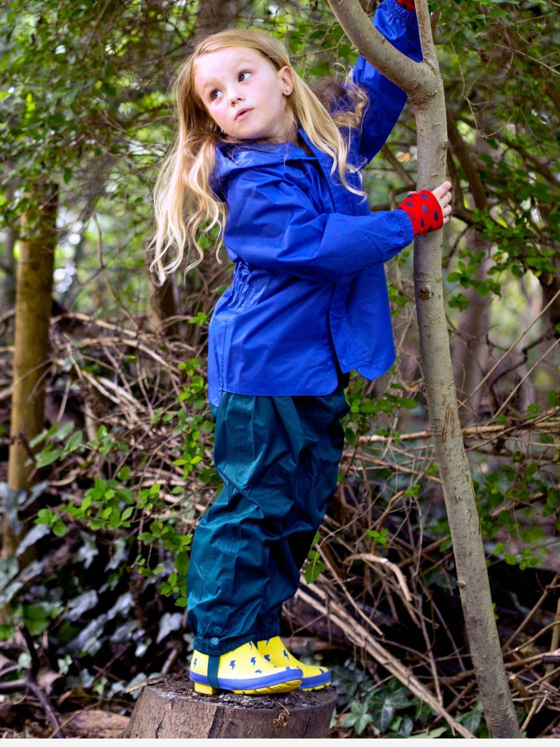 Muddy Puddles Green Originals Waterproof Over Trousers image 2