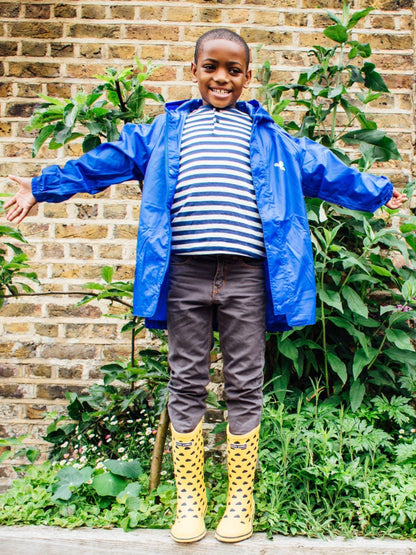 Dsiney Kidz - Muddy Puddles Blue Originals Waterproof Jacket image 3