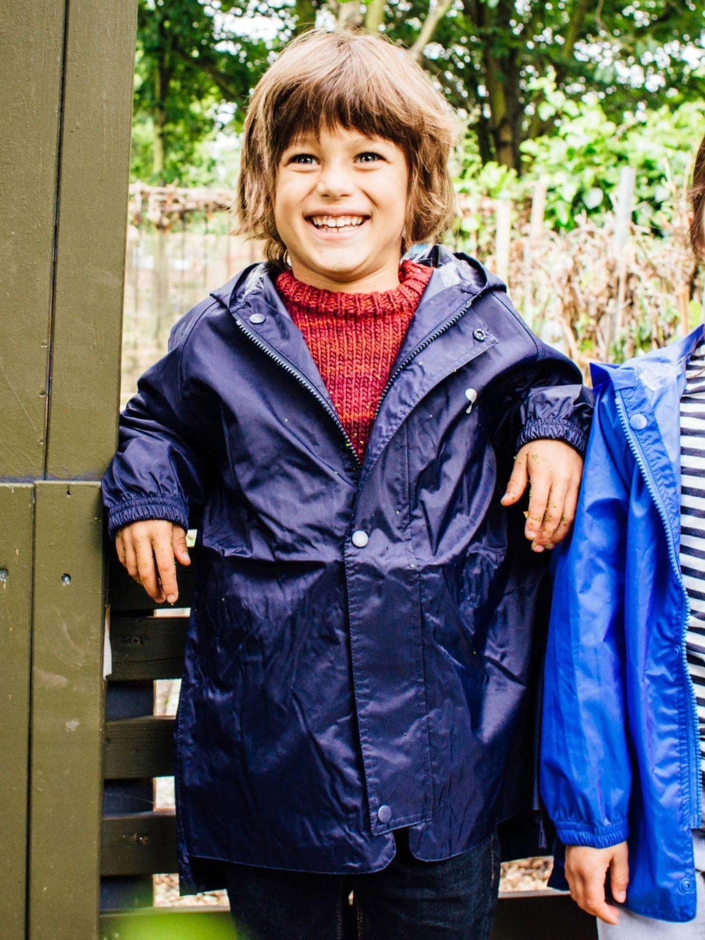 Dsiney Kidz - Muddy Puddles Navy Blue Originals Waterproof Jacket image 1
