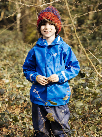 Dsiney Kidz - Muddy Puddles Royal Blue Rainy Day Waterproof Jacket image 2